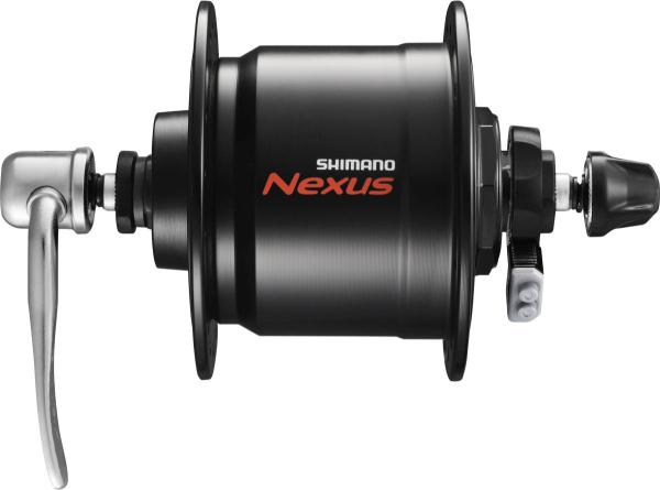 Shimano Nexus DH-C3000-3 Agydinamós Első Agy - fekete