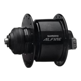 Shimano Alfine DH-S501 Center Lock Dinamós Első Agy - fekete