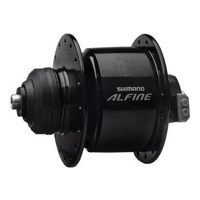 Shimano Alfine DH-S501 Center Lock Dinamós Első Agy - fekete