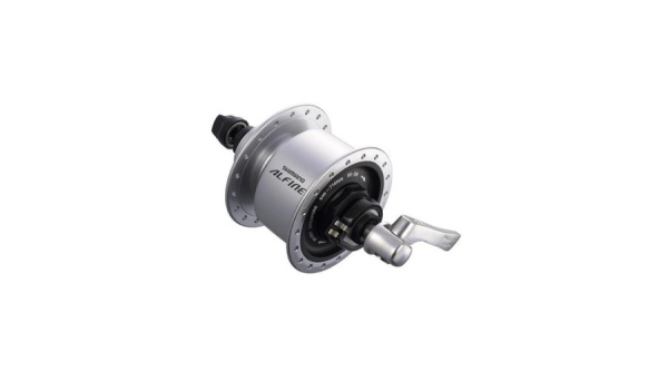Shimano Alfine DH-S501 Center Lock Dinamós Első Agy - ezüst