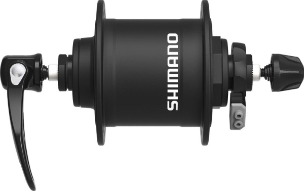Shimano Alivio DH-T4000-1 Dinamós Első Agy - fekete
