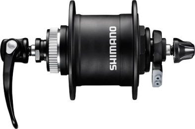 Shimano Alivio DH-T4050-1 Center Lock Dinamós Első Agy - fekete