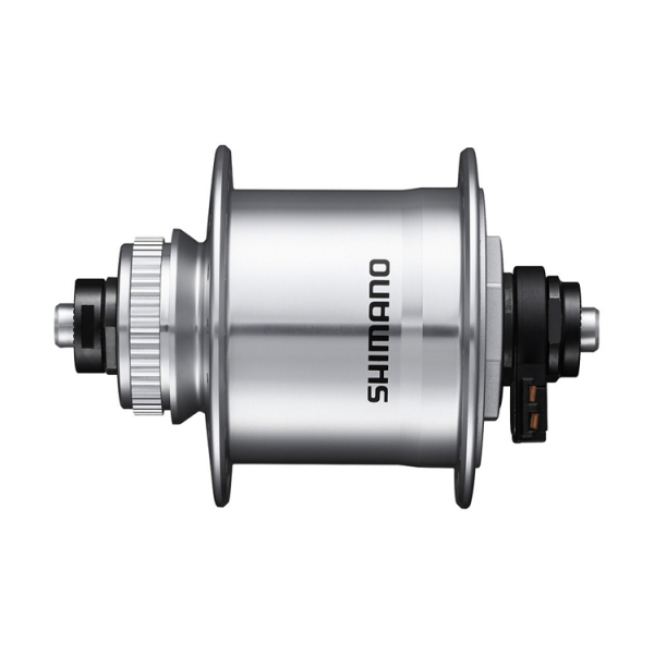 Shimano Nexus DH-UR700-3 Center Lock Dinamós Első Agy - ezüst
