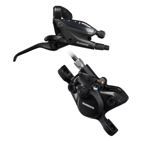 Shimano Altus ST-EF505-8 + BR-M315 Hátsó Hidraulikus Tárcsafék - fekete