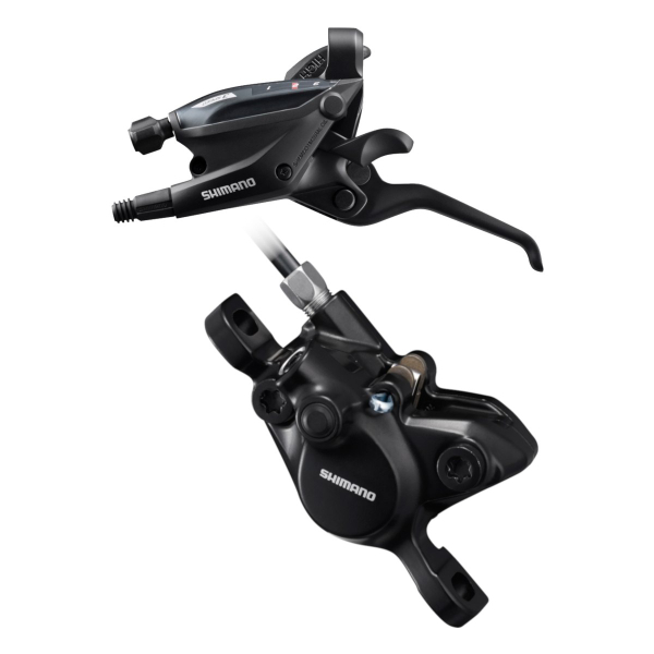 Shimano Altus ST-EF505 + BR-MT200 Első Hidraulikus Tárcsafék - fekete