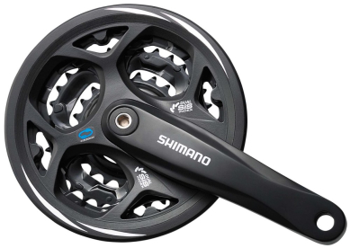 Shimano FC-M311 Hajtómű - fekete