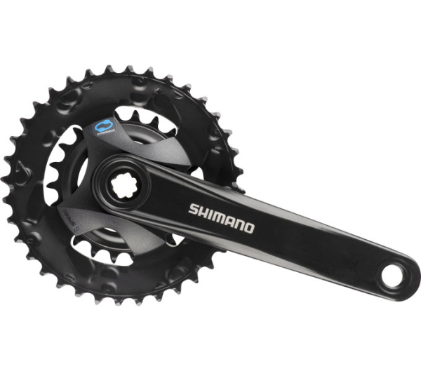 Shimano Altus FC-M315B-2 Hajtómű - fekete