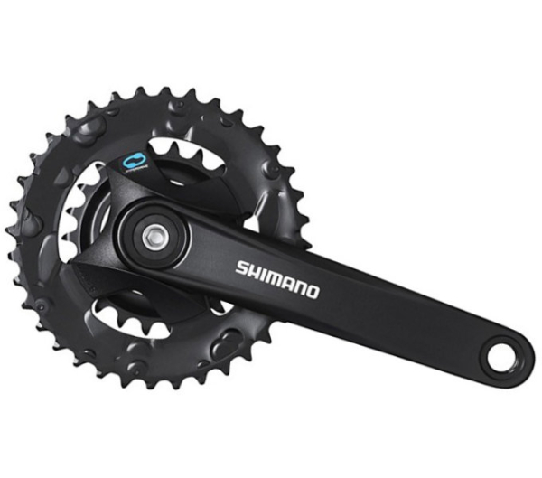 Shimano Altus FC-M315B-2 Hajtómű - fekete