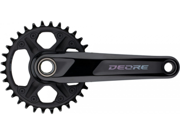 Shimano Deore FC-M6100-1 Hajtómű - fekete