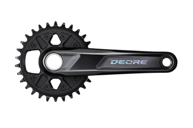 Shimano Deore FC-M6130-1 Hajtómű - fekete