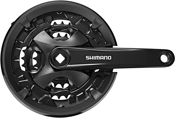 Shimano FC-MT101-3 LV Hajtómű - fekete