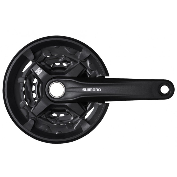 Shimano FC-MT210-3 LV Hajtómű - fekete