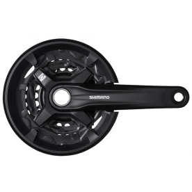 Shimano FC-MT210-3 LV Hajtómű - fekete