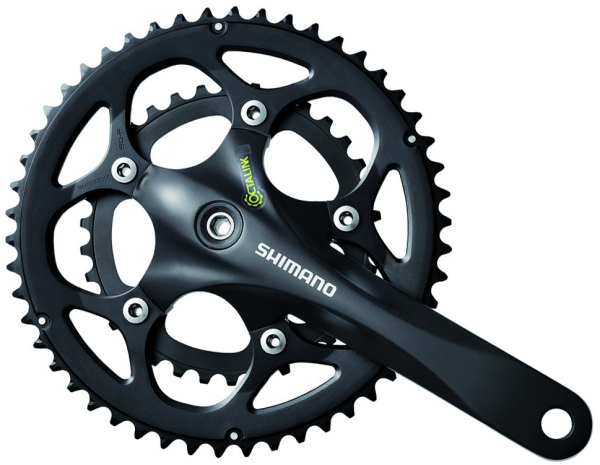 Shimano FC-R345 Hajtómű - fekete