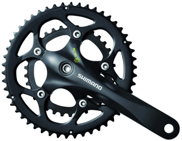 Shimano FC-R345 Hajtómű - fekete