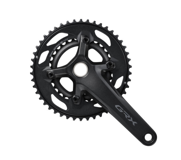 Shimano GRX FC-RX610-2 Hajtómű - fekete