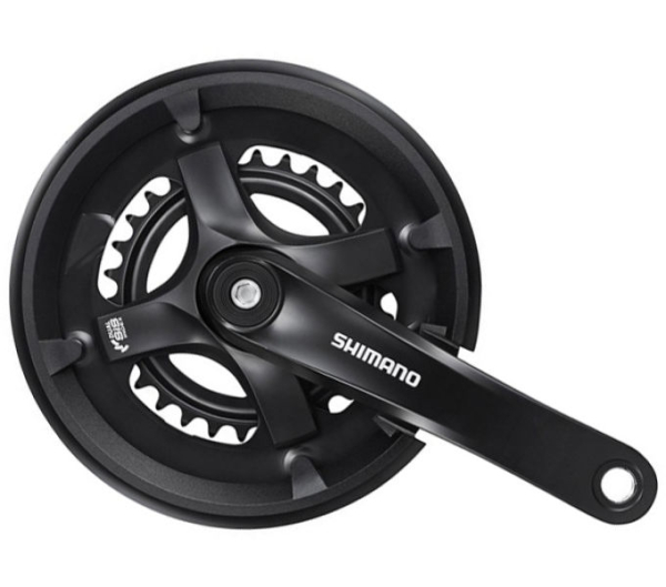 Shimano FC-TY501-2 LV Hajtómű - fekete