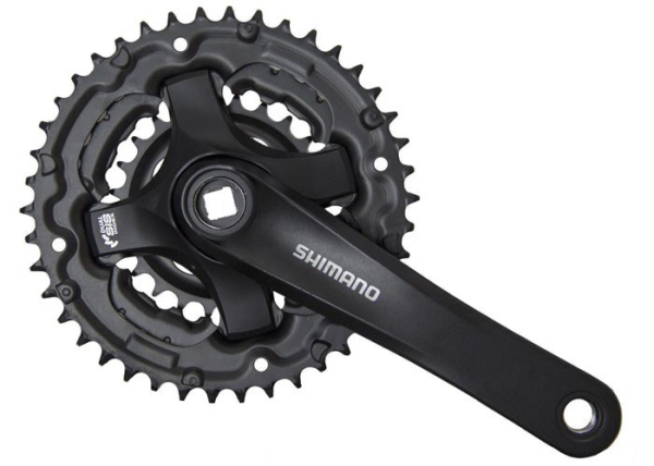 Shimano FC-TY501 Hajtómű - fekete