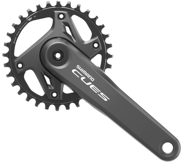 Shimano Cues FC-U6000-1 Hajtómű - fekete