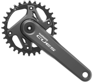 Shimano Cues FC-U6000-1 Hajtómű - fekete