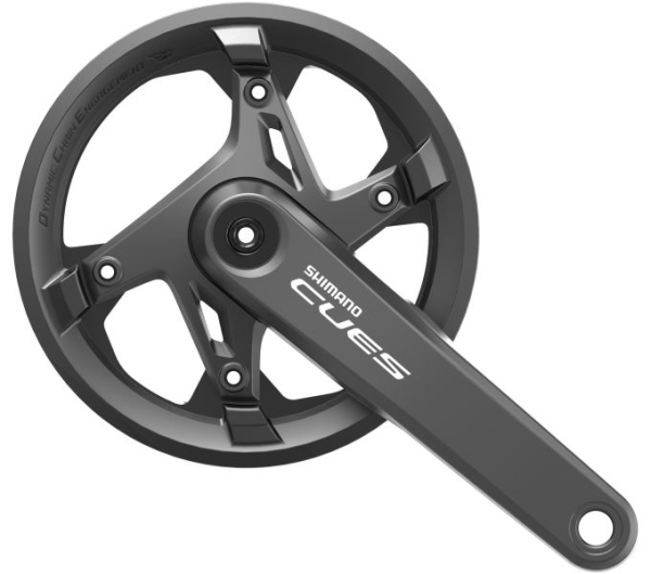 Shimano Cues FC-U6000-1 LV Hajtómű - fekete