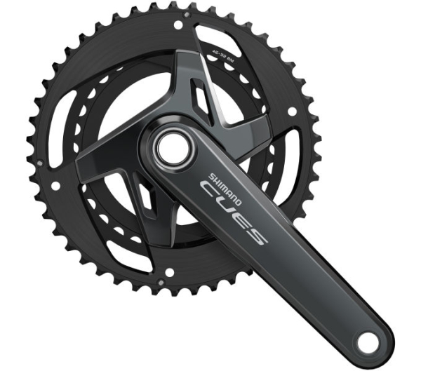 Shimano Cues FC-U8000-2 Hajtómű - fekete