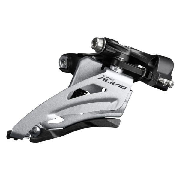 Shimano Alivio FD-M3120-B Közép Bilincses Side Swing Első Váltó - fekete