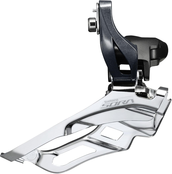 Shimano Sora FD-R3030 Konzolos Első Váltó - fekete