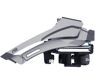 Shimano Tourney FD-TY606 Top Swing Első Váltó - ezüst