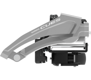 Shimano Cues FD-U4010 Top Swing Első Váltó - fekete