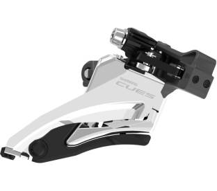 Shimano Cues FD-U6000 Side Swing Első Váltó - fekete