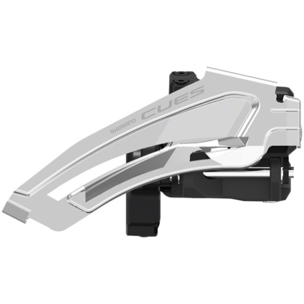 Shimano Cues FD-U6010 Top Swing Első Váltó - fekete