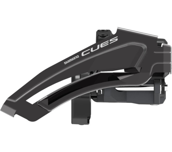 Shimano Cues FD-U8010 Top Swing Első Váltó - fekete