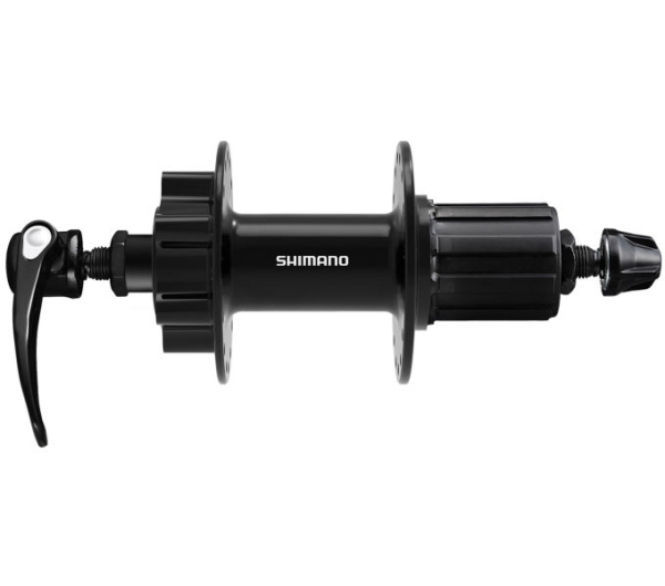 Shimano FH-QB400-HM 10X135 mm 6 Csvaros Hátsó Agy - fekete