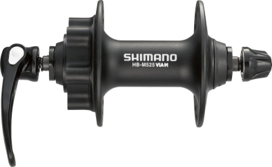 Shimano Deore HB-M525 10X100 mm 6 Csavaros Első Agy - fekete