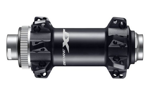 Shimano XT HB-M8110-BS 15X110 mm Center Lock Első Agy Egyenes Küllőhöz - fekete
