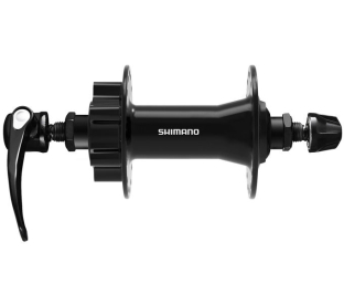 Shimano HB-QB400 10X100 mm 6 Csavaros Első Agy - fekete