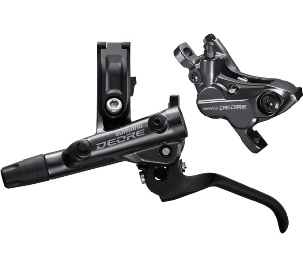 Shimano Deore BL-M6100 + BR-M6120 Első Hidraulikus Tárcsafék - fekete