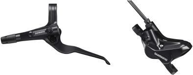 Shimano BL-MT402 + BR-MT420 Első Hidraulikus Tárcsafék - fekete