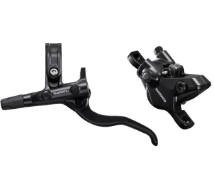 Shimano Deore BL-M4100 + BR-MT410 Első Hidraulikus Tárcsafék - fekete