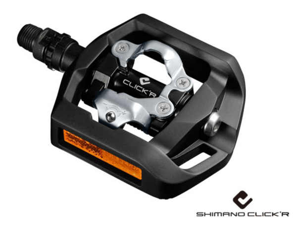Shimano PD-T421 Click'R SPD Kombi Pedál - fekete