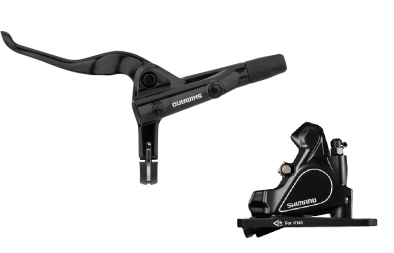 Shimano Alfine BL-RS600 + BR-RS405 Első Hidraulikus Tárcsafék - fekete