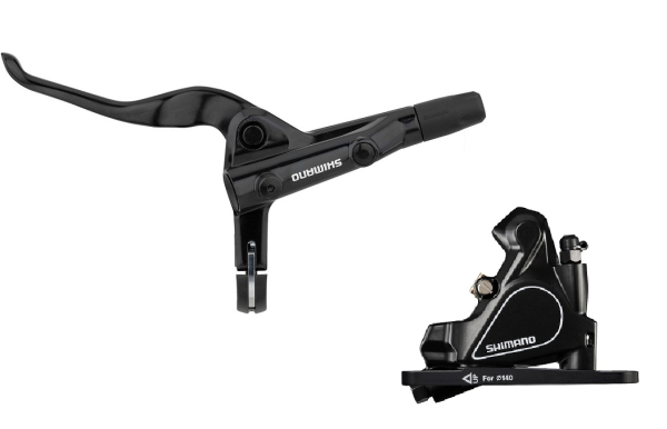 Shimano Alfine BL-RS600 + BR-RS405 Első Hidraulikus Tárcsafék - fekete