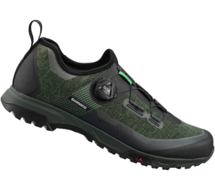 Shimano ET701 Férfi Kerékpár Cipő - zöld