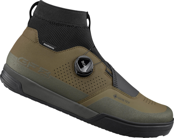 Shimano GF800 Férfi Téli Kerékpár Cipő - zöld