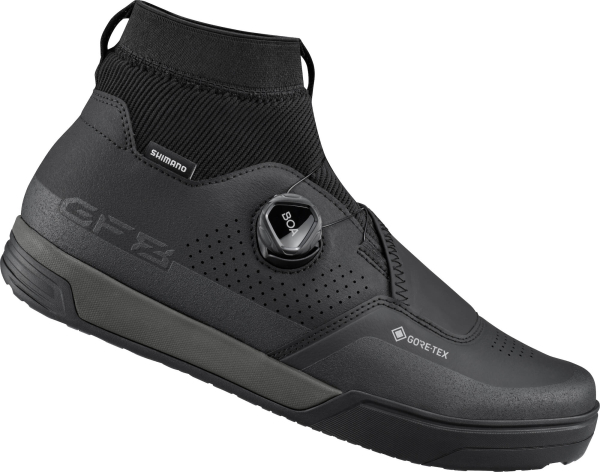 Shimano GF800 Férfi Téli Kerékpár Cipő - fekete