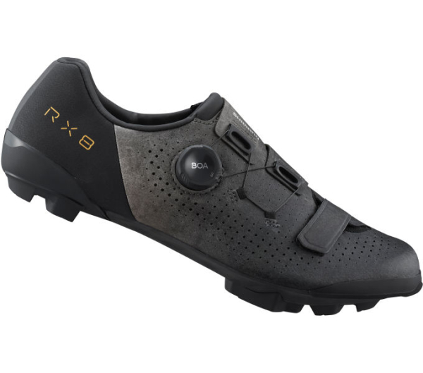 Shimano RX801 Férfi Gravel Kerékpár Cipő - fekete