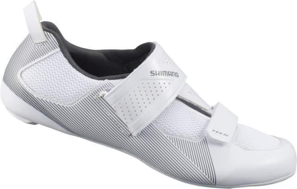 Shimano TR501 Férfi Triatlon Kerékpár Cipő - fehér