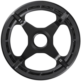 Shimano STePS SM-CRE50 Lánctányér Dupla Láncvédővel 38 Fog - fekete