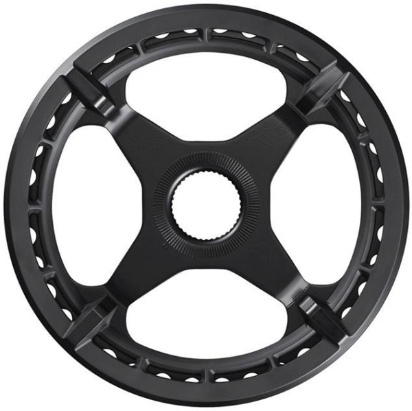 Shimano STePS SM-CRE50 Lánctányér Szimpla Láncvédővel 38 Fog - fekete